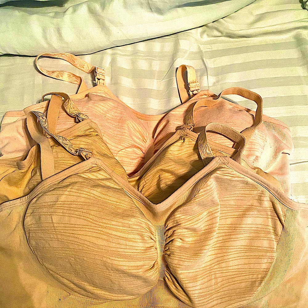 Set of 3 XL KindredBravely Nursing Pumping Bras 🤱